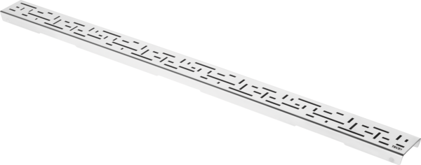 TECEdrainline, designová mřížka ocelová kartáčovaná, design "lines" L 700 mm