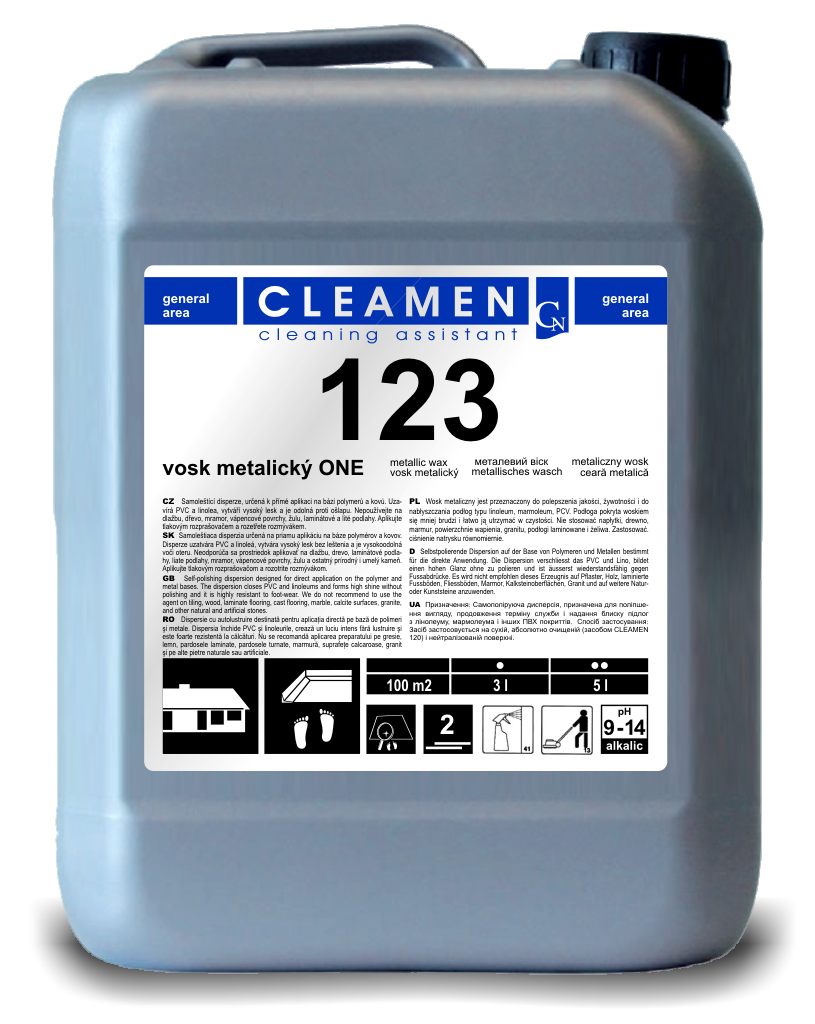 CLEAMEN 123 metalický polymer ONE 5 L