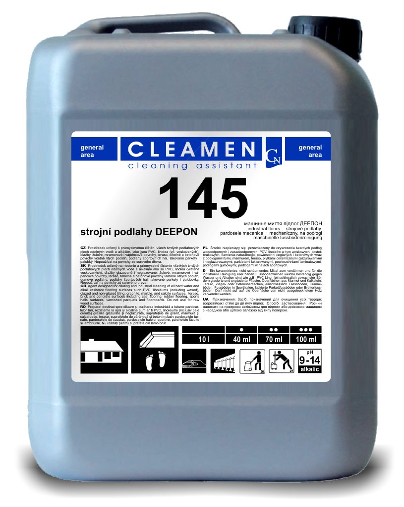 CLEAMEN 145 strojni podlahy DEEPON 5 L