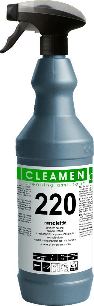 CLEAMEN 220 nerez leštič 1 L