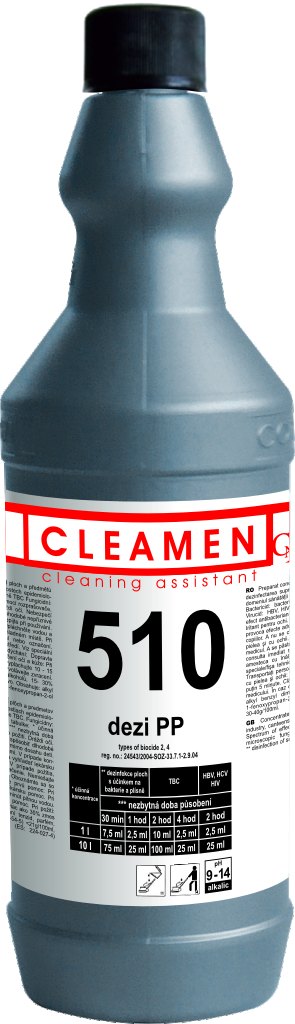 CLEAMEN 510 dezi PP (pevné plochy) 1 L