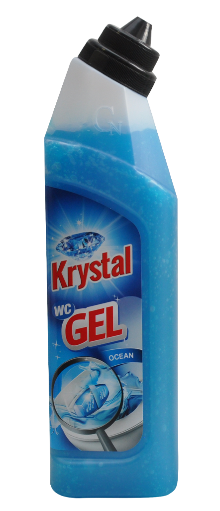 KRYSTAL WC gel modrý 750 ml