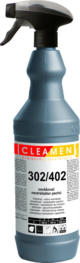 CLEAMEN 302/402 osvěžovač a neutralizátor pachů1 L