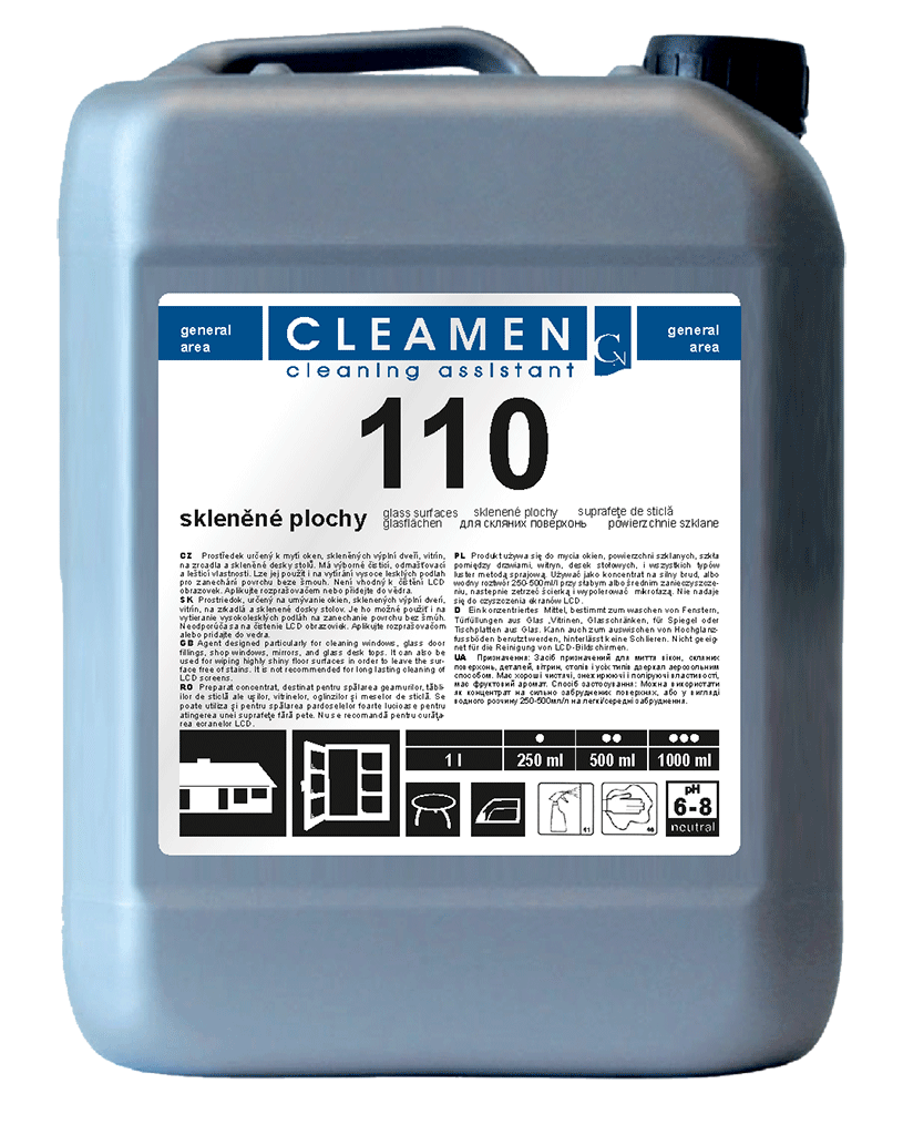CLEAMEN 110 skleněné plochy 5 L