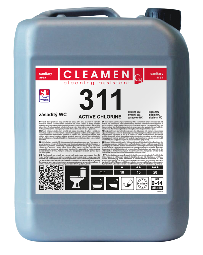 CLEAMEN 311 zásaditý WC 5 l
