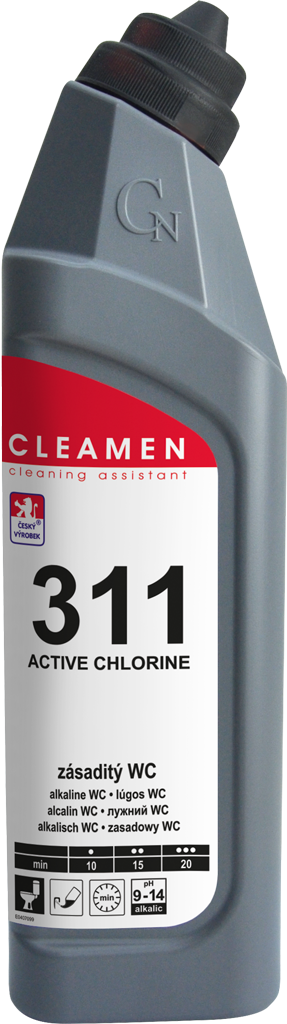 CLEAMEN 311 zásaditý WC 750 ml
