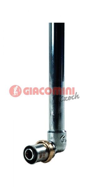 Připojovací kolenová garnitura - lisovaný spoj (16x2) x 16 - 750 mm